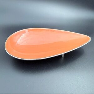 Jonathan Adler Orange Teardrop Trinket Tray
